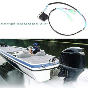 img 3 attached to 🚀 Enhanced Control with Motor Trim Switch: Perfect Fit for Outboard Motors | 703-82563-01-00