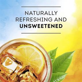 img 2 attached to 🍵 Lipton Unsweetened Black Tea K-Cup Pods: 24 Pods of Real Tea Leaves, for an Iced Beverage that is Truly Refreshing
