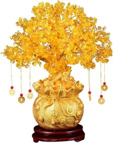 img 4 attached to Wakauto Citrine Crystal Ornaments Decoration