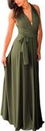 👗 persun women's convertible grecian dresses: versatile women's clothing for any occasion logo