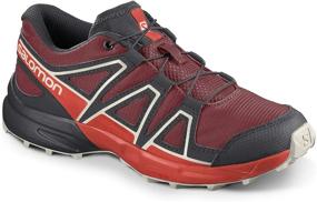 img 1 attached to Salomon Speedcross Trail Running Shoes for Boys - Dahlia Cher - Outdoor