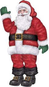 img 1 attached to 🎅 Unique Jointed Santa Party Accessory – Add Festive Spirit with 1 Count/Pack Option