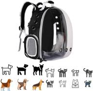 🐾 jelly sight js pet carrier: hard-sided bubble backpack for cats and dogs - airline approved, waterproof and breathable travel bag logo