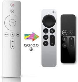 img 4 attached to 📱 AarooGo Remote with Power Volume Replacement for App TV 4K Player A1294 A1218/MA711 A1378/MC572 A1427/MD199 A1625/MGY52/MLNC2 A1842/MQD22/MP7P2 and Samsung/Vizio/LG/Insignia TVs (Ivory) - Premium Quality