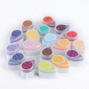 img 3 attached to 40 Pack Multicolor Finger Print Drawing Scrapbooking