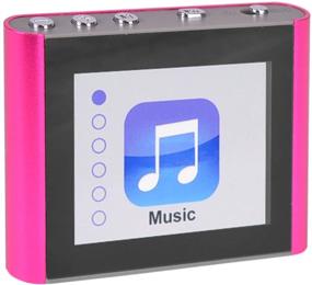 img 3 attached to Eclipse Fit Clip Plus Pk 8GB 1.8 MP3 + Video Player (Pink) - Portable Multimedia Entertainment Device