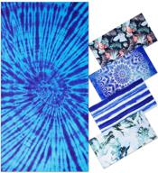 🏖️ quick dry tie dye microfiber beach towel - extra large 74"x36" for pool, travel & gifts - ideal for women, men, mom, dad, best friend, boyfriend, girlfriend logo