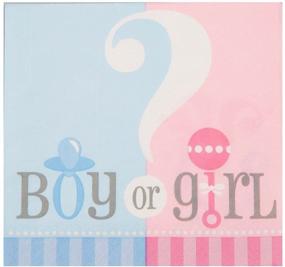 img 2 attached to Gender Reveal Beverage Napkins 24Ct