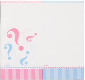 img 1 attached to Gender Reveal Beverage Napkins 24Ct