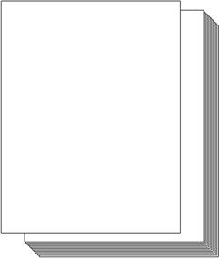 img 4 attached to 📄 Ohuhu White Cardstock Thick Paper 8.5" x 11", 100 Sheets, Heavyweight 90lb Cover Card Stock for DIY Crafts and Card Making