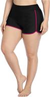 attraco women's swimwear bottoms - stretch boardshorts for swimsuits & cover ups logo