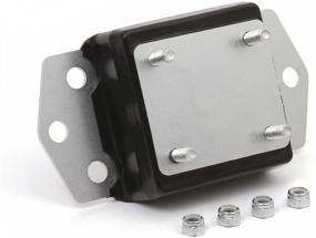 img 1 attached to 🚙 Daystar Jeep XJ Cherokee Transmission Mount 4.0 Liter | 1998-2001 2/4WD | KJ01010BK | Made in USA | Black