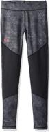 girls' under armour coldgear novelty leggings - enhanced clothing for optimal comfort logo