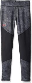 img 2 attached to Girls' Under Armour Coldgear Novelty Leggings - Enhanced Clothing for Optimal Comfort