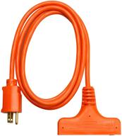 🔌 6 feet tri source extension cord by coleman cable логотип