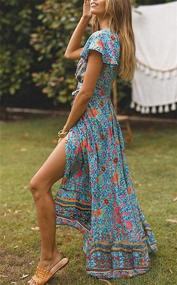 img 1 attached to ZESICA Womens Bohemian Floral Printed Women's Clothing