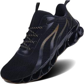 img 2 attached to TIAMOU Walking Athletic Lightweight Sneakers Sports & Fitness in Running