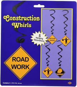 img 2 attached to 🚧 Enhance Your Construction Party with Construction Whirls (5/Pkg)