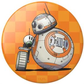 img 3 attached to 🤖 PopSockets PopGrip: Заменяемый удерживающий держатель Star Wars BB-8 & D.O. для телефонов и планшетов