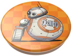 img 2 attached to 🤖 PopSockets PopGrip: Заменяемый удерживающий держатель Star Wars BB-8 & D.O. для телефонов и планшетов