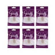 💇 pack of 6 goody styling solutions hair net - light brown, 3 count logo