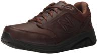 👟 ultimate support and style: new balance 928v3 athletic brown men's walking shoes logo