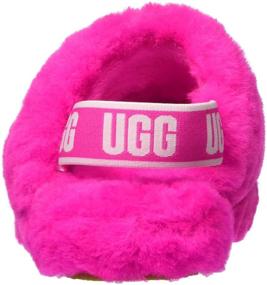 img 2 attached to 🌈 Красочные детские тапочки UGG для девочек и ботинки для мальчиков в дизайне фиолетовой радуги