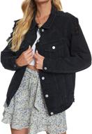 just quella jacket oversized distressed women's clothing and coats, jackets & vests logo