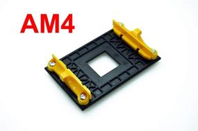 img 2 attached to 🔧 AM4 Retention Bracket & AM4 Back Plate for Heat Sink Cooling Fan Mounting - PartsCollection