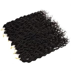 img 3 attached to Goddess Crochet Extensions Synthetic Braiding