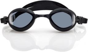 img 3 attached to 👓 Barracuda Fenix Swim Goggle with Curved Lenses for Adults (72755)