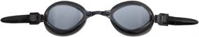 img 1 attached to 👓 Barracuda Fenix Swim Goggle with Curved Lenses for Adults (72755)