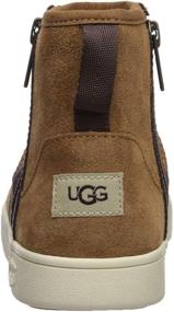 img 2 attached to 👟 UGG Adler Sneaker, Chestnut, Size 2 Little Kid US - Unisex Child