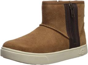 img 4 attached to 👟 UGG Adler Sneaker, Chestnut, Size 2 Little Kid US - Unisex Child