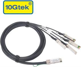 img 3 attached to 40G QSFP+ to 4xSFP+ Breakout DAC - 40GBASE-CR4 Cable for Mellanox MC2609130-001 Devices, 1-Meter(3.3ft)