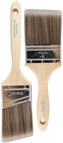 img 3 attached to 🖌️ Pro Grade Paint Brushes - 2-Pack - High-Quality Paint Brush Set