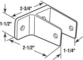 img 1 attached to Sentry Supply 650 8786 Bracket Stainless