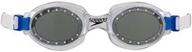 speedo hydrospex mirrored goggle silver logo