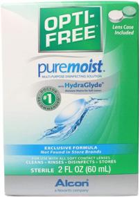 img 3 attached to 👀 Convenient Pack of 3 Opti-Free Puremoist Multi-Purpose Disinfecting Solution - 2 oz