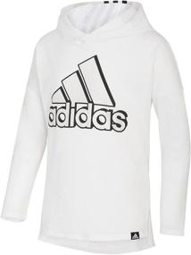 img 2 attached to 👚 Активная детская одежда для девочек: Футболка Adidas Меланж Хизер для высокой производительности