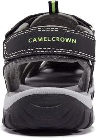 img 2 attached to 👟 Кроссовки CAMEL CROWN для мужчин с водонепроницаемым покрытием и антипрокольной подошвой со стельками, регулирующимися по размеру.