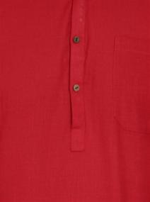 img 2 attached to SKAVIJ Tunic Viscose Short Kurta Men's Clothing for Shirts