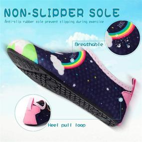 img 1 attached to 🌟 Starry Earth Barefoot Sports Toddler Girls' Shoes: Optimal Comfort and Style for Active Little Feet