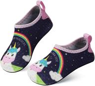 🌟 starry earth barefoot sports toddler girls' shoes: optimal comfort and style for active little feet logo