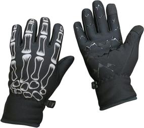 img 2 attached to Сохраните руки ваших детей в тепле и свободных от 🧤" с помощью перчаток с мягкой подкладкой "N'Ice Caps Plush Lined Touchscreen Gloves