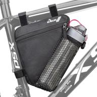 🚲 bike triangle frame bag - top tube front pouch saddle bag for road and mountain bikes by bobilife logo