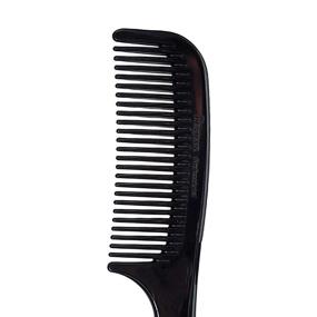 img 1 attached to Niceshop C022SBLK Professional Comb D22