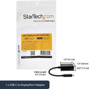 img 1 attached to 📺 Stream and Display in High Definition with StarTech Com USB C DisplayPort Adapter Type C