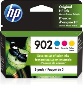 img 4 attached to 💙 HP 902 Cyan, Magenta, Yellow Ink Cartridges - Compatible with HP OfficeJet 6900 & OfficeJet Pro 6900 - T6L86AN, T6L90AN, T6L94AN
