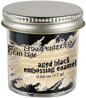 stampendous embossing enamel 60 ounce black logo
